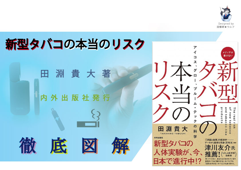 新型タバコは安全 と思っている方のための図解 新型タバコの本当のリスク 図解師 ウルフの 図解の世界