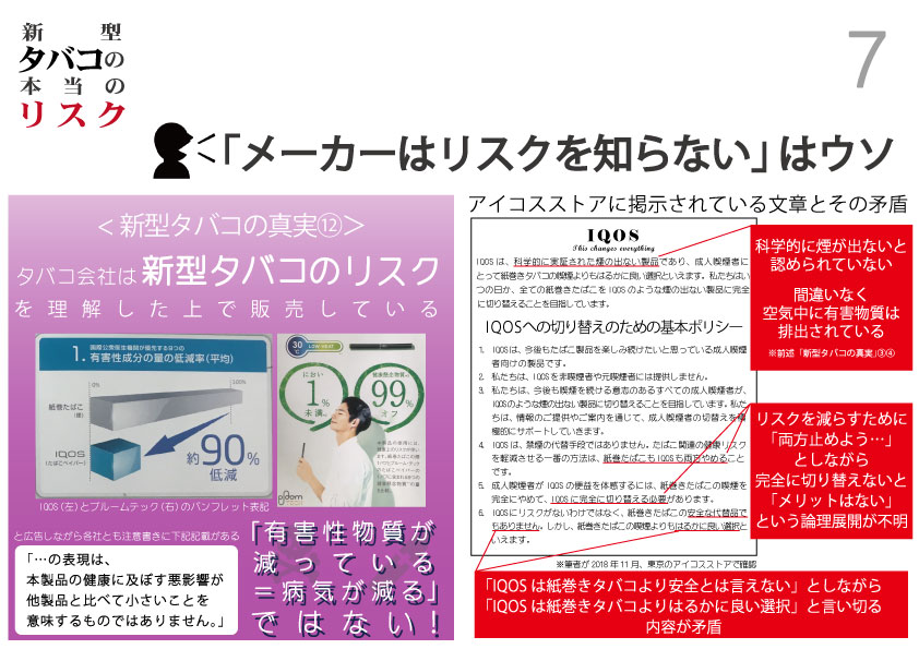 新型タバコは安全 と思っている方のための図解 新型タバコの本当のリスク 図解師 ウルフの 図解の世界